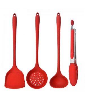 Factory Direct Customizable silicone Kitchen Accessories Tools Cooking Utensils Set