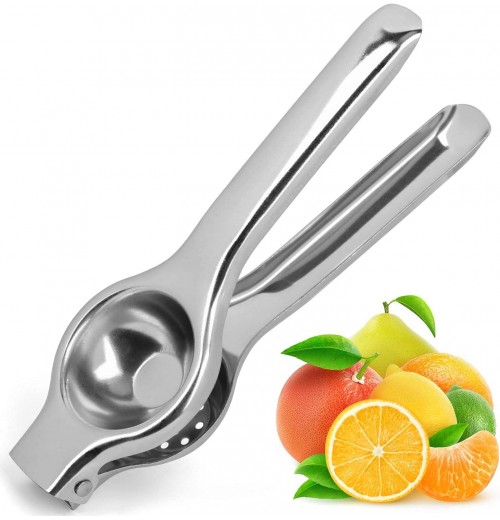 Utensils Ideal For Juicing Lemons Limes Oranges Rust-proof Non-Slip Manual Hand Squeezer Stainless Steel Citrus Press Squeezer