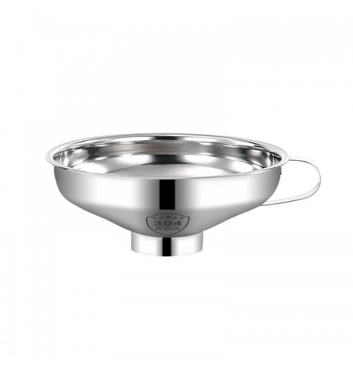 15CM-4.5CM 201Stainless Steel Kitchen Accessories Large Funnels Stainless Steel Wide Mouth Canning Funnel wide-mouth funnel