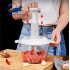 1.5L 2L Multifunction Household Press Type Manual Vegetable Grinder Press Type Garlic Onion Meat Grinders