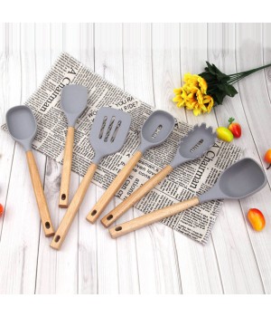 Home Kitchen Accessories 6Pcs Gadgets Heat Resistant Cooking Set Nylon Kitchen Utensil Set