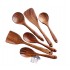 Wooden Kitchen Utensil Set Cooking and Serving Utensils Spatula Spoons for Cooking Nonstick Cookware Handmade by Natural Acacia